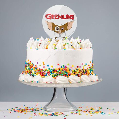 أكريليك Gremlins Gizmo Logo Cake Topper Party Decoration for Wedding Anniversary Drightuation in Saudi Arabia