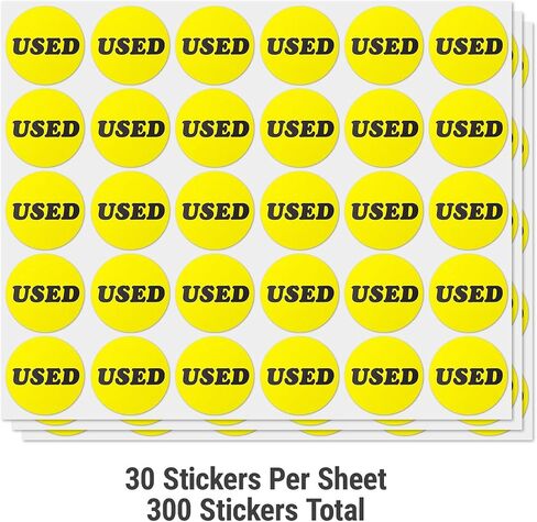 'New' Product Condition Labels (0.75 inch, Red - 300 Labels) Clear & Bold New Signage Stickers for Quality Control, Inventory Control, Shipping & Handling - Highly Visible in Kuwait