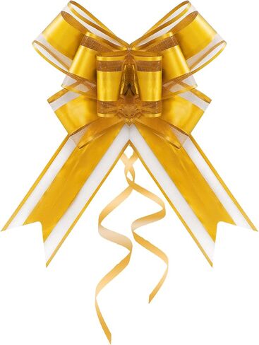 20 PCS Pull Bows Graduation Gift Wrapping Bow for Presents Baskets Boxes Flower Large Graduation Ribbon Bows for Mother's Day Birthdays Wedding Parties Christmas Valentine's Day（6 inches） in Saudi Arabia