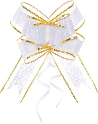 20 PCS Pull Bows Graduation Gift Wrapping Bow for Presents Baskets Boxes Flower Large Graduation Ribbon Bows for Mother's Day Birthdays Wedding Parties Christmas Valentine's Day（6 inches） in Saudi Arabia