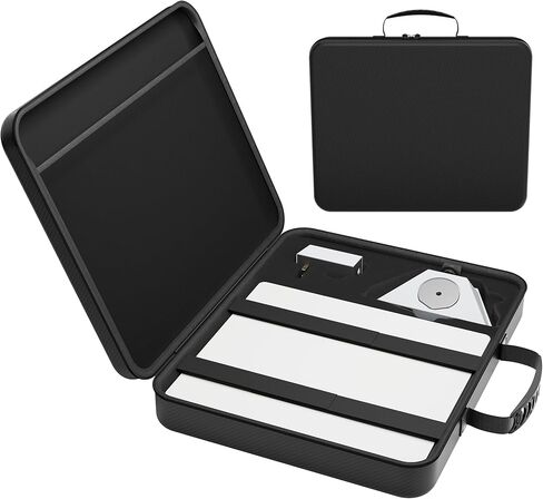Starlink Mini Case, Travel Case for Starlink Mini, Sturdy Briefcase for Mini Starlink with Side Supporting for Mini Accessories, Portable Bag Black in Kuwait