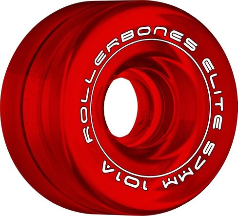 Rollerbones Art Elite 57mm 101A White Roller Skate Competition Wheels 8 pk in Saudi Arabia