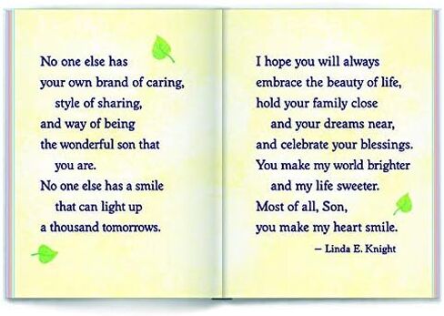 Blue Mountain Arts Mini Book (A little book for my wonderful Son…)—Birthday Gift, Graduation Gift, Stocking Stuffer, or Just Because Gift from Mom or Dad, by Douglas Pagels, 4 x 3 inches in Saudi Arabia