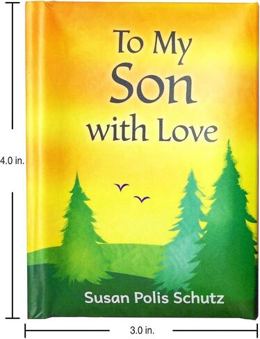 Blue Mountain Arts Mini Book (A little book for my wonderful Son…)—Birthday Gift, Graduation Gift, Stocking Stuffer, or Just Because Gift from Mom or Dad, by Douglas Pagels, 4 x 3 inches in Saudi Arabia