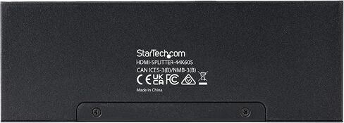 StarTech HDMI Splitter، من 1 إلى 4، 4K 60 هرتز HDMI 2.0، قشارة، HDR، بصري in Saudi Arabia