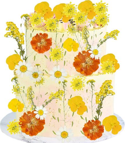Ephlyn 24Pcs Wildflower Cake Toppers Wildflower Decor Baby In Bloom Baby Shower Cake Toppers for Women Birthday Bridal Shower Wedding Party Decoration Purple A in Saudi Arabia