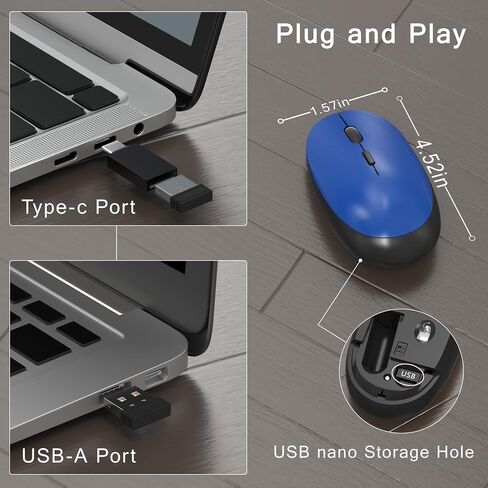 Colorful Wireless Computer Keyboard and Mouse Combo with Round Typewriter Keycaps, Retro Design, Power Switch, Ergonomic Design, 2.4GHz Wireless for Windows, Mac, PC(Dark Green) in Saudi Arabia