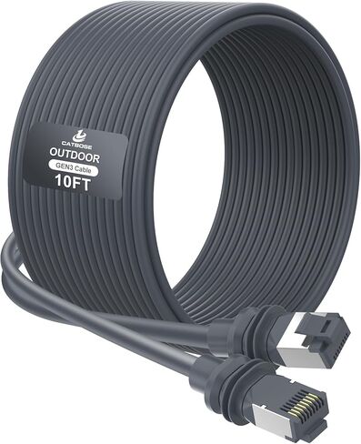 150FT Starlink Gen3 Cable, Outdoor Standard V3 Cable for Starlink Kit, 26AWG 100% Oxygen-Free Copper, Waterproof, Replacement Gen 3 Extension Cable for Starlink Rectangular Satellite V3 Accessories in Kuwait