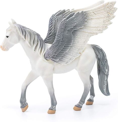Schleich bayala Mythical Princess Pegasus Unicorn Figurine - Featuring Purple Wings, Highly Durable and Fun Imaginative Animal Toy for Boys and Girls, Gift for Kids Ages 5+ in Saudi Arabia