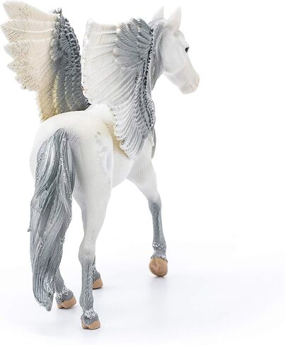 Schleich bayala Mythical Princess Pegasus Unicorn Figurine - Featuring Purple Wings, Highly Durable and Fun Imaginative Animal Toy for Boys and Girls, Gift for Kids Ages 5+ in Saudi Arabia