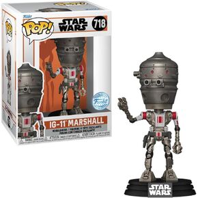 Star Wars Mandalorian Marshall Figure Funko Mandalorian S10 IG-11 MARSHALL Star Wars Funko