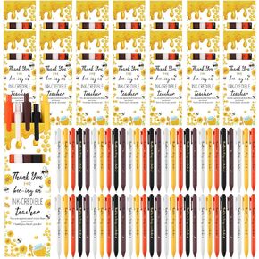 144 PCS PROSTER ESSERATION GIFTS BULK تشمل 120 PEE BEE SUNFLOWER PORPONT ALS 24 شكرًا لك على التعبئة والتغليف ملهمة.