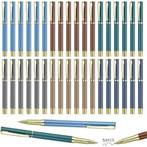 COBEE 30PCS شكرًا لك على أقلام نقاط الهادئة ، هدايا الإلهام بأقلام مع حبر أسود 0.5 ملم هدايا تقدير الموظف لزميل العمل المتطوعون في فريق ممرضات المكتب.