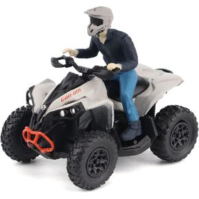 Diecast Masters BRP Bombardier Models 1:32 Scale Diecast Replica Can-Am Renegarde X XC 1000R, Chalk Gray & Magma Red | Item 60008