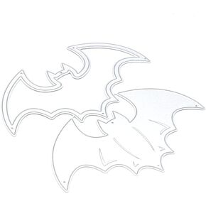 KSCRAFT Halloween Bat Shaker Metal Cutting Dies Stencils for DIY Scrapbooking/Photo Album Decorative Embossing DIY Paper Cards