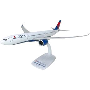 منمنمات الطيران Delta (07-CUR) A330-900 NEO 1: 200 مقياس-طائرة طراز ملزمة بلاستيكية-نسخة طبق الأصل من طائرة دلتا الجوية-الجزء# AAB-33090H-001