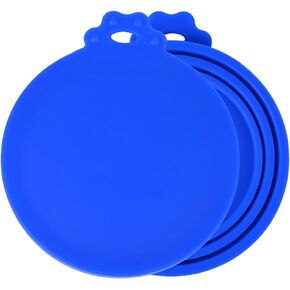 2 packs Pet Food Can Lids,Cute Food's Safe BPA-Free & Dishwasher Safe, Can Covers Most Standard Size Dog and Cat Canned