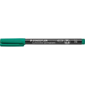Staedtler Lumocolor Universal Pen ، متوسط ​​، طرف شعر ، علامة دائمة ، 1.0 مم ، أخضر 317-5 (317-5 VE)