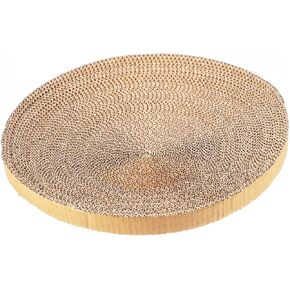 1Pcs Cat Scratch Pads Round Cat Scratcher Cardboards Cat Scratching Pad for Indoor Cat Rest and Play