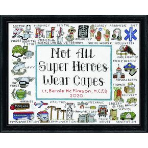 Janlynn Design Works Crafts Cross Stitch Kit ، 11 "× 14" ، مختلف