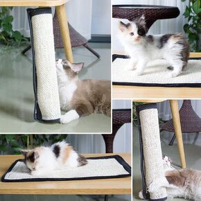 لف لوحة خدش Cat حول استبدال ما بعد شجرة Cat Tree Underable Toy Toy Sofa Sofa Steriture Protector Chair Cairs Training Scratch Funcy Play Play Play ancratching Claws Cover