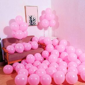 Abbaoww 100 PCS البالونات الحمراء 10 بوصة البالونات اللاتكس قوية لزخرفة الحفلات ، عيد ميلاد ، حفل زفاف ، ذكرى عيد الميلاد ، لوازم القوس