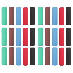 توفر قبضة قلم قلم 30 PCS حامليًا مرتبطًا بالكتابة اليدوية المحسّنة والرسم وراحة التلوين ، وهي مناسبة للاستخدام الأيمن واليسرى.