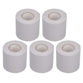 Tube Protective Wrapping Tapes, 5pcs Tube Protective Tape, 6cm Width 13m Length PVC Oil Resistant Tube Protector Pipe Repairing Supplies for Electronic Parts and Supplies Connectors(Grey)