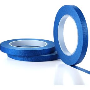 Chuangdi 1/2 Inch Width x 55 Yards Blue Painter's Drafting Tape Multi Use Masking Scrapbooking Tape (1 Roll) in Kuwait