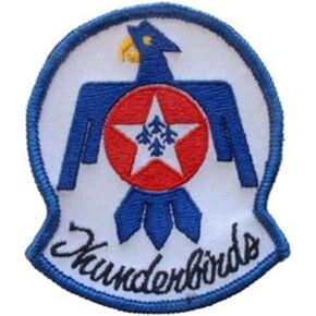 Eagleemblems 1x PM0027 Patch-Usaf ، Thunderbirds (3-3/8 '')