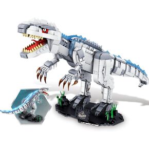 Dinosaur World T-Rex Building Set- Compatible with Lego Sets for Boys 8-14, Jurassic Era Building, Birthday Gift Set for Boys, Adults (1176 Pcs)