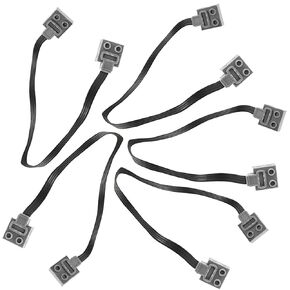 Technic Power-Functions Extension Wire (9.8 inches) 8886 (5 Piece) Compatible with Lego-Motor MOC Technic-Parts