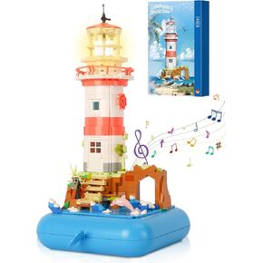 Toy Building Set, Fishing Boat House Mini Building Block Model Kit, Creative Construction Small Bricks Set, 3D Puzzle Hobbies Christmas Birthday Gift for Adult Kids Boys Girls 8+ 2100 PCS