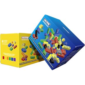 2000 Pieces Classic Building Bricks Toys, Bundle of 2 Sets, Educational Construction Toys for Kids Aged 4+