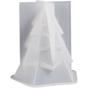 3D Silicone Candle Resin Mold Christmas Tree Aromatherapy Gypsum Ornament Epoxy Molds Christmas Ornament Mold