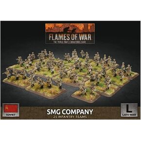 Flames of War Late War: Soviet SMG Company (SBX80)