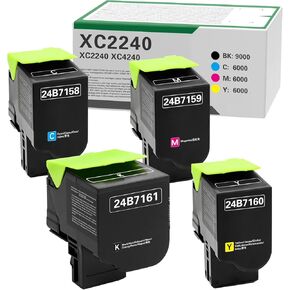 XC2240 XC4240 خرطوشة الحبر عالية العائد متوافقة مع Lexmark 24B7161 24B7158 24B7159 24B7160 لـ LEXMARK XC2240 XC4240 PRINTER
