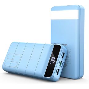 Morfec Power Bank Fast Charging 50000mAh - 22.5W Portable Charger USB C Quick Charge with 4 Outputs & 3 Inputs LED Display Huge Capacity External Battery Pack for iPhone, Samsung, iPad etc