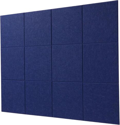 LAJAR Large Felt Wall Tiles, 12 Pack Cork Board Alternative with Removable Adhesive Tabs, Bulletin Pin Boards for Office, School and Home (Fruit Green) in Kuwait