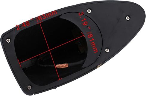 Universal Shark Fin Antenna for Car AM FM Radio Signal Cover Black in Kuwait