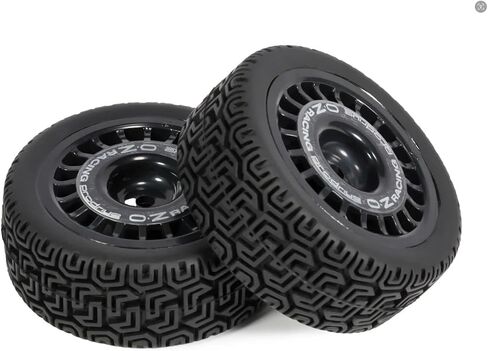 4Pcs 12mm Glued Rubber Tire Plastic Wheels Rim for RC Rally Racing Car TT-01 TT-02 XV-01 DF-03 TA06 PTG2 HPI WR8 Upgrades Parts (4Pcs Black B) in Saudi Arabia