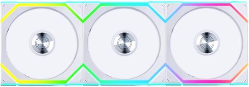 Lian Li UNI Fan SL-Wireless 120 -Single Pack (Reverse Blade) Performance ARGB Fan Without Wireless Connector, Daisy-Chain Design, Customizable Lighting Effects, Low-Noise - Black (12RSL1W1B) in Kuwait