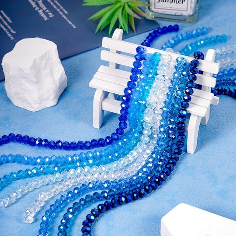 Beadthoven 3160pcs 3mm Class Crystal حبات رونيللي تقليد خيوط زجاجية من الزجاج للمجوهرات التي تصنع حبات الأحجار الكريستال الصغيرة الفواصل الكبيرة لأقراط سوار ديي in Saudi Arabia