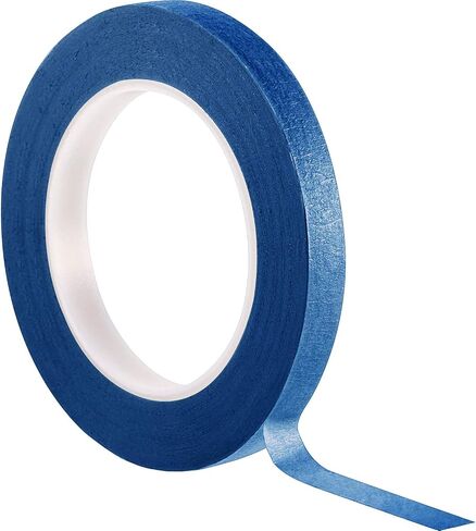 Chuangdi 1/2 Inch Width x 55 Yards Blue Painter's Drafting Tape Multi Use Masking Scrapbooking Tape (1 Roll) in Saudi Arabia