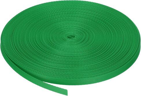 MECCANIXITY Nylon Webbing Strap Flat 5/8 Inch 50 Yards Dull Yellow for Outdoor DIY Gear Repair, Backpack, Luggage-Rack, Crafts in Saudi Arabia