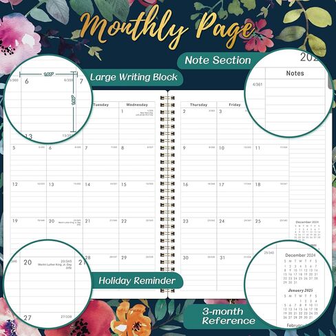 مخطط 2024-2025 - مخطط أكاديمي 2024-2025، يوليو 2024 - يونيو 2025، مخطط 8 × 10 بوصة 2024-2025 يوميًا أسبوعيًا وشهريًا، مخططون 2024-2025 للنساء ذوات الصفحات الوظيفية in Kuwait