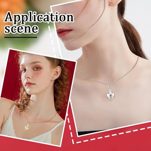Beebeecraft Heart Charms 18K Gold Sacred Gothic Loved Pendant Charms in Saudi Arabia