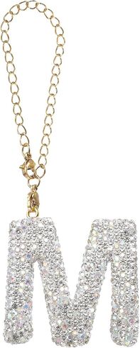 PATIKIL Letter Bag Charm, Bling Glitter Letter Charm Initial Letter Keychains in Kuwait