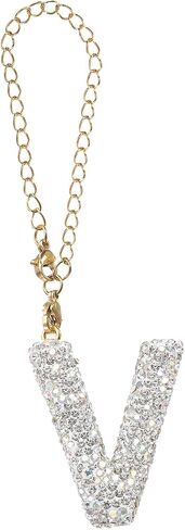 PATIKIL Letter Bag Charm, Bling Glitter Letter Charm Initial Letter Keychains in Kuwait
