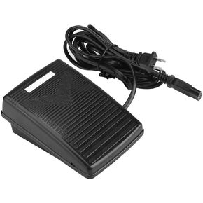 Reminnbor Sewing Machine Foot Pedal,Foot Control Pedal,Electronic Foot Control Home Sewing Machine Foot Control Pedal with Power Cord for JANOME2049 for FY2301/2300 for JH8330A /JH8190S(US Plug)